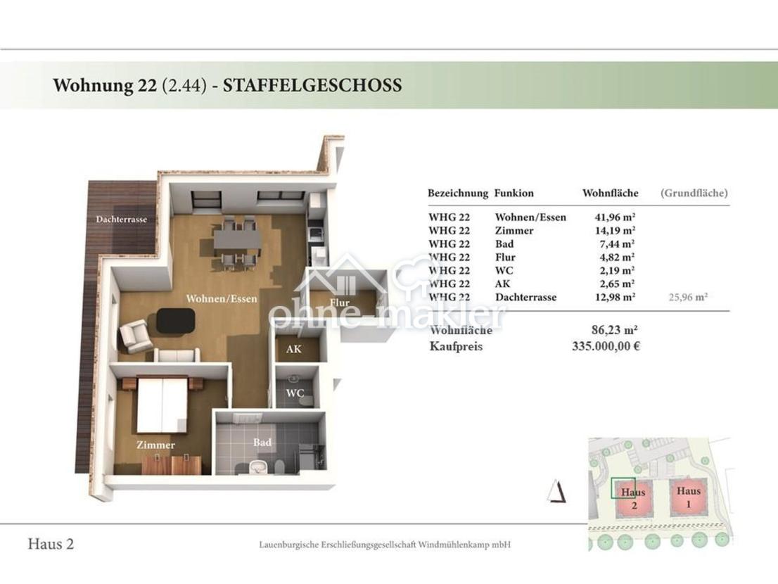 SG Wohnung 2.44 
