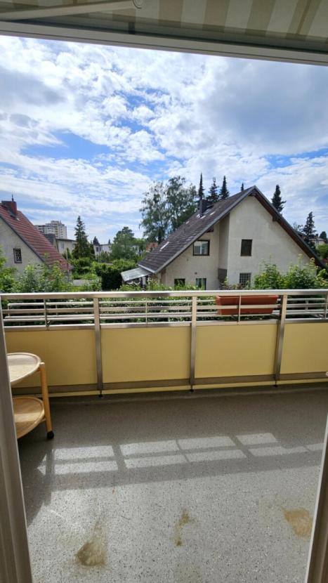 Blick vom Balkon