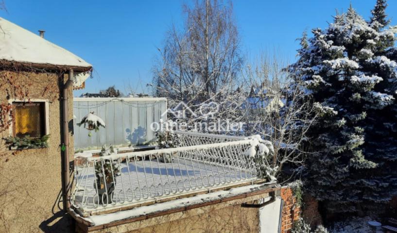 Terrasse im Winter