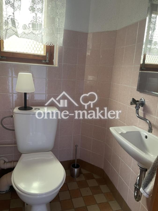 kleine Toilette Terrasse