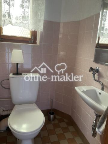 kleine Toilette Terrasse