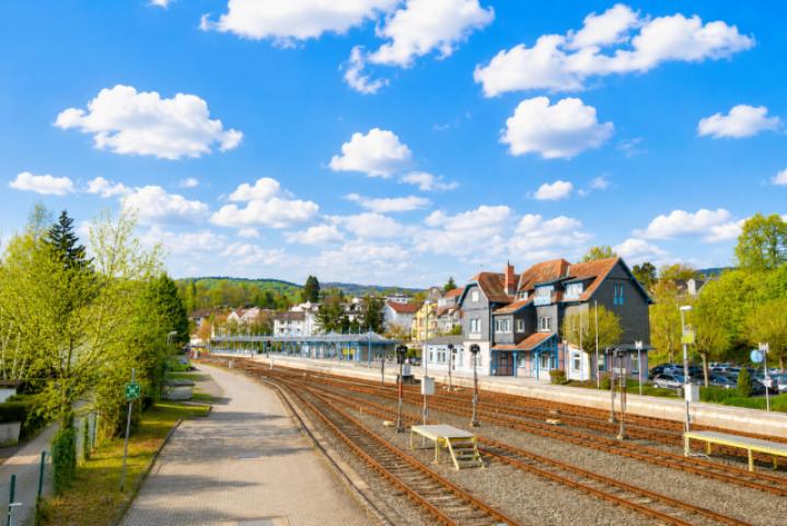 Kopfbahnhof nebenan