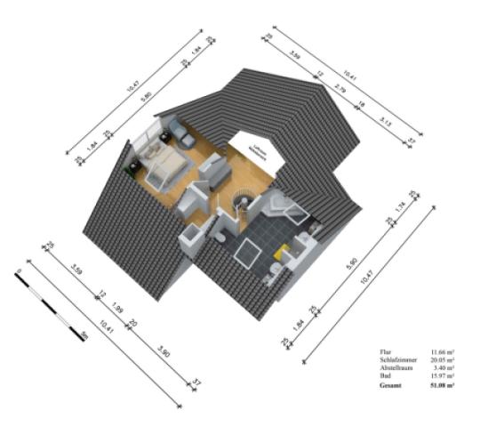 Grundriss Ebene 2