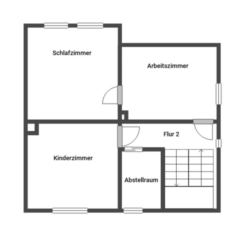 Grundriss Skizze OG