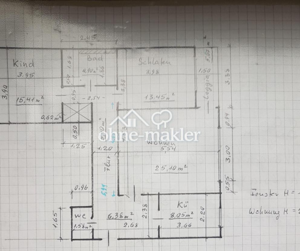 Grundriss Wohnung