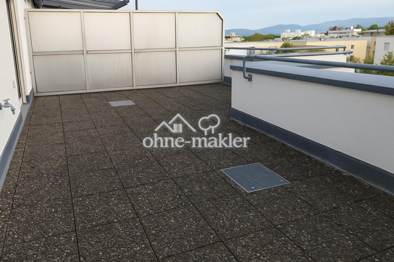 Dachterrasse (Ost)