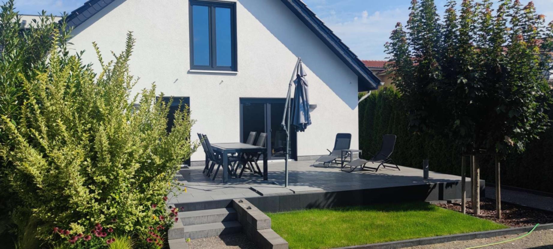Südseite Terrasse