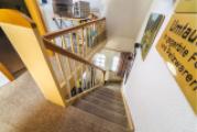 Treppe zum Obergeschoss