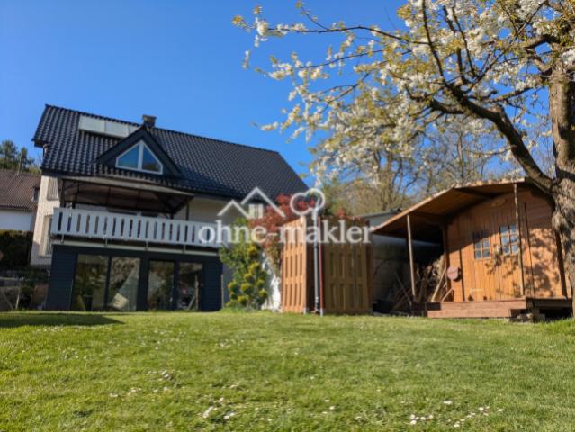 Haus vom Garten aus