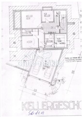 Grundriss Keller
