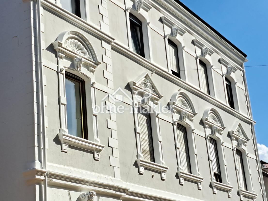 Gebäudefront Ausschnitt