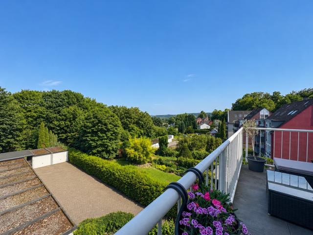 Ausblick Balkon