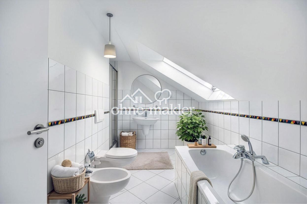 Badezimmer DG visualisiert