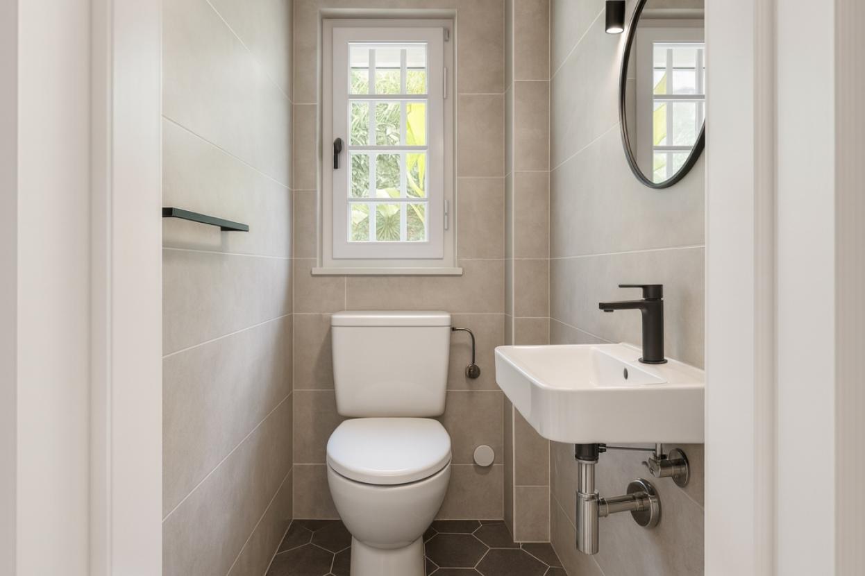 EG Gäste-WC - Beispiel KI