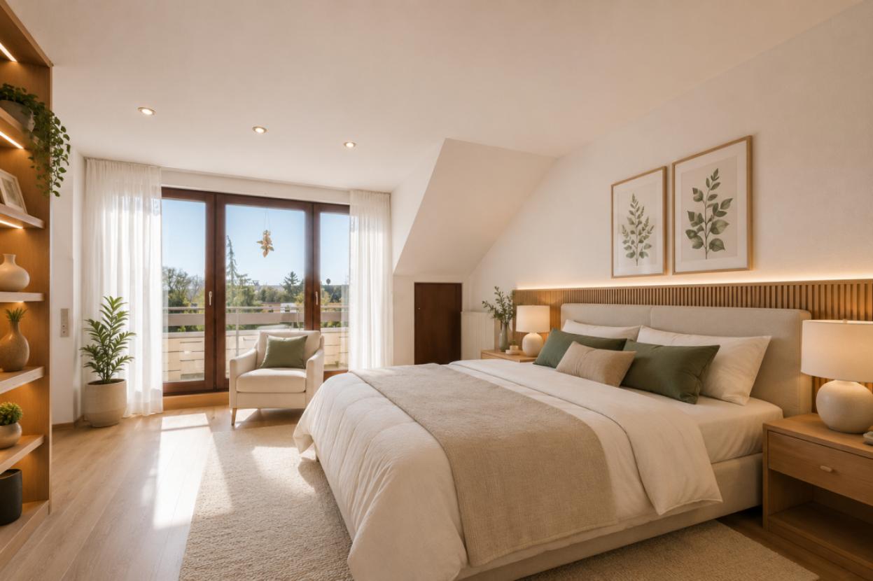 Schlafzimmer Gestaltungsidee