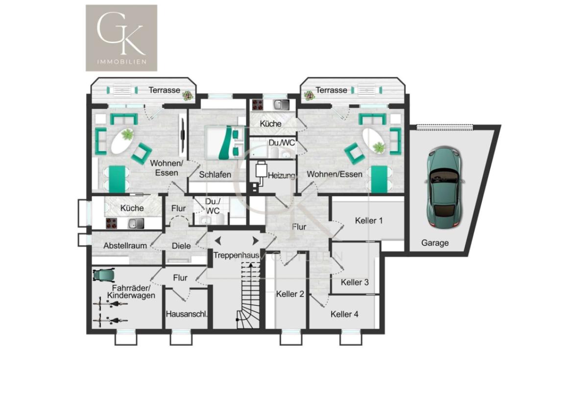 Grundriss UG 