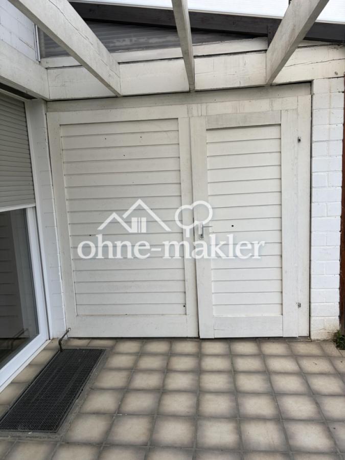 Abstellkammer Terrasse