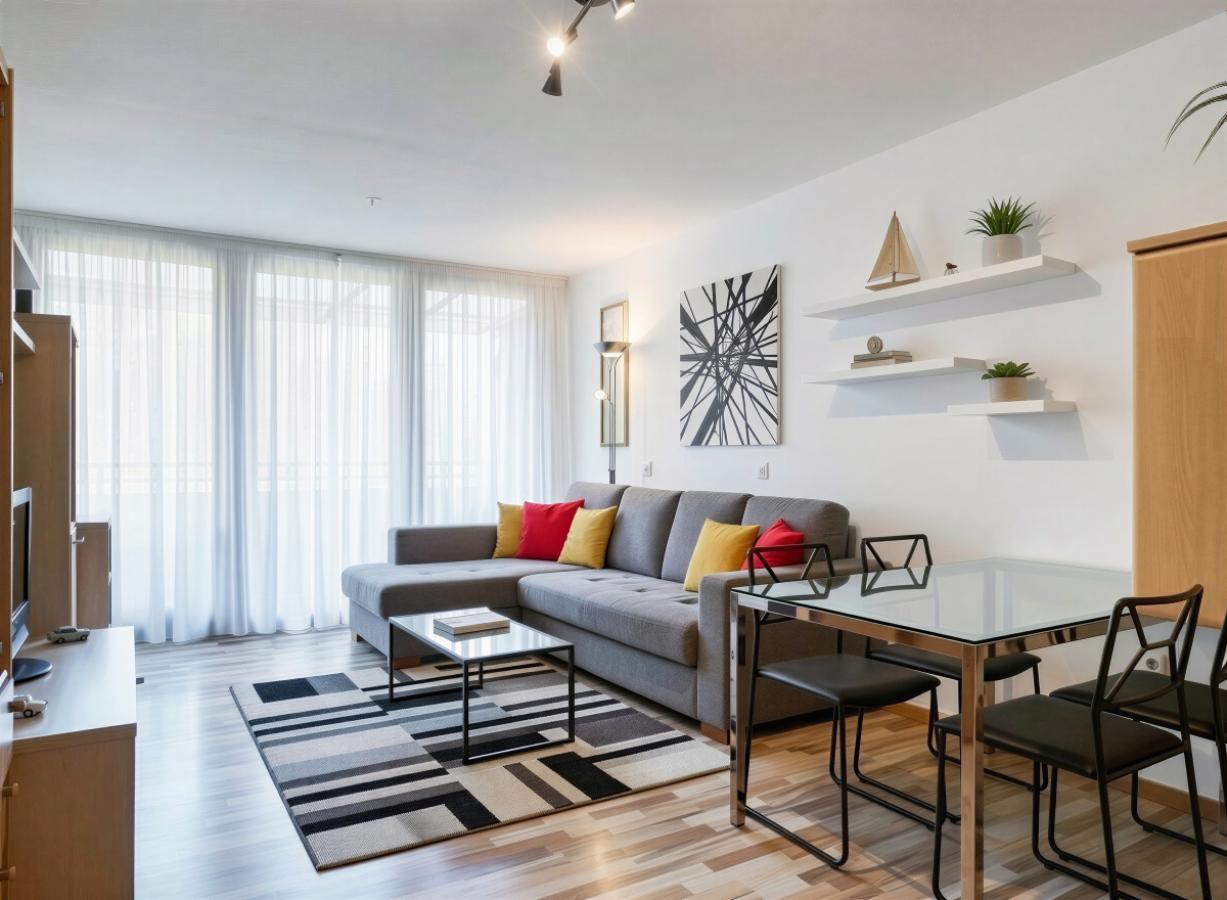 Einrichtungsbeispiel Wohn- Esszimmer - (KI generiert)