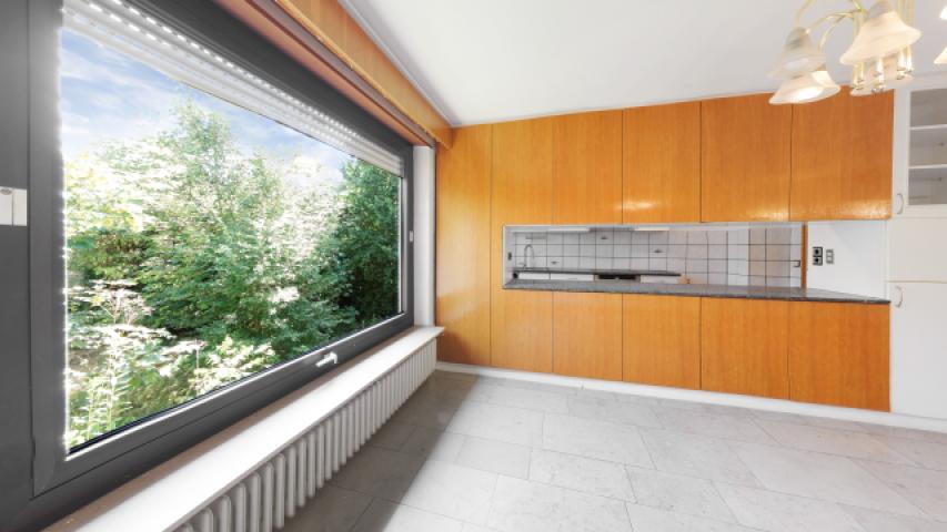 Wohnzimmer - Küchendurchreiche