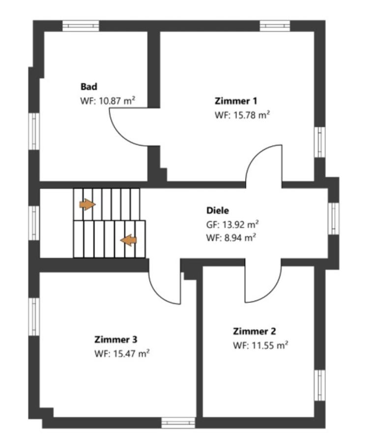 Grundriss Skizze OG