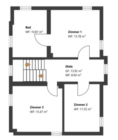 Grundriss Skizze OG