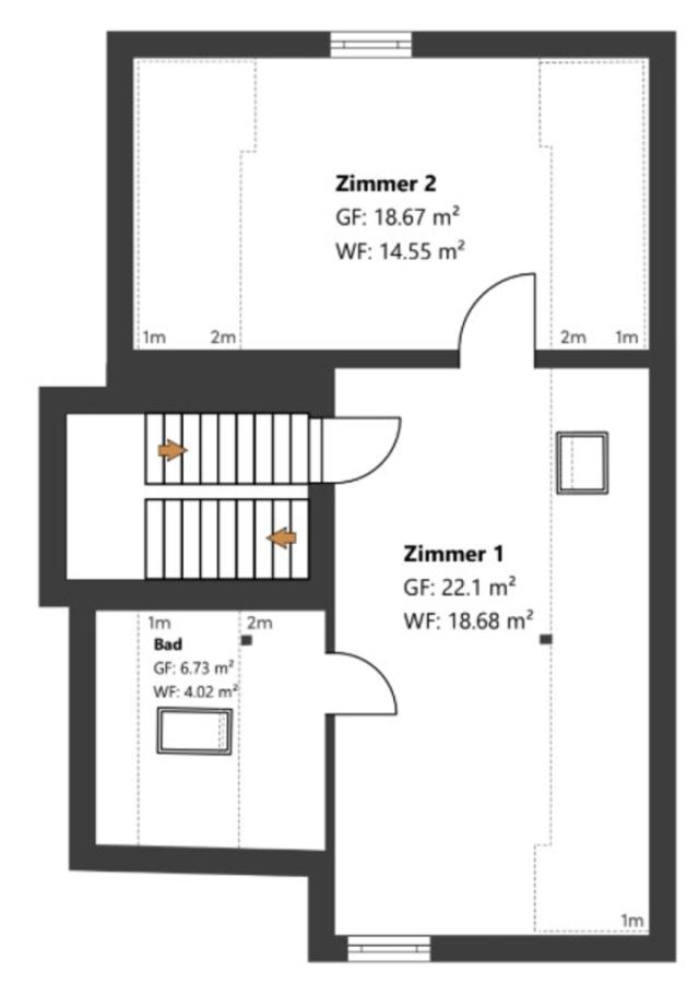 Grundriss Skizze DG