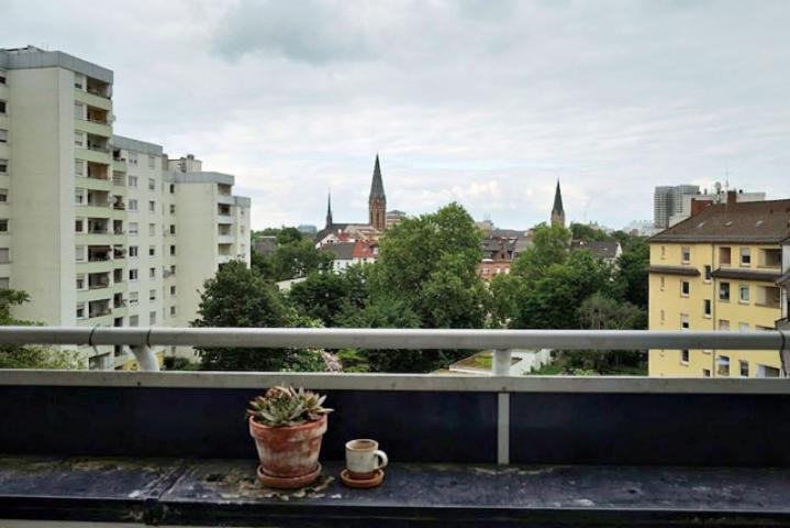 Aussicht von Balkon