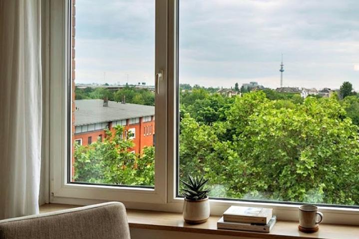 Aussicht ins Grüne 