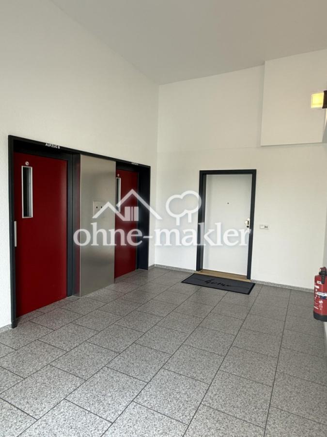 Aufzug direkt vor der Wohnung