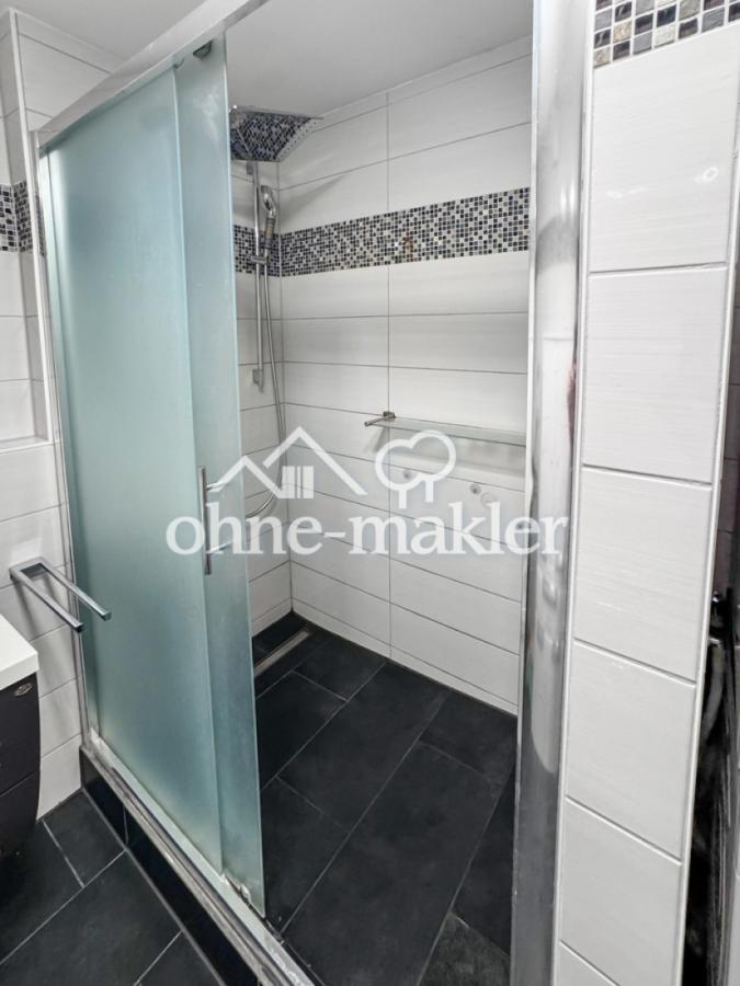 Begehbarer Dusche