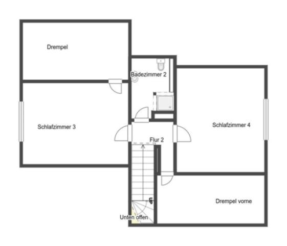 Grundriss Skizze OG
