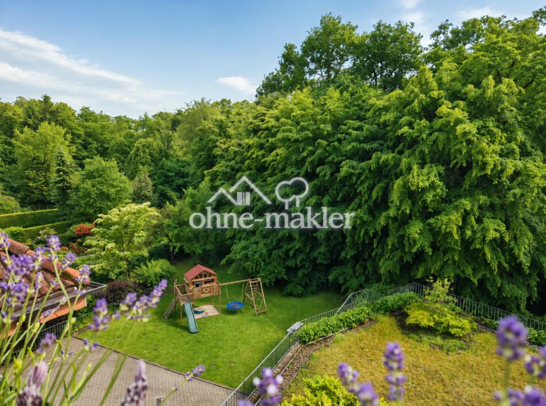 Blick vom Balkon