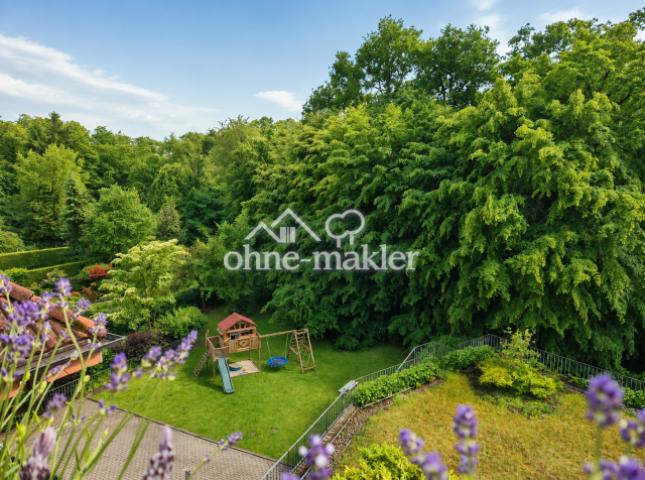 Blick vom Balkon