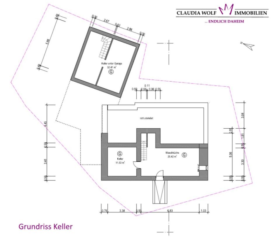 Grundriss Untergeschoss