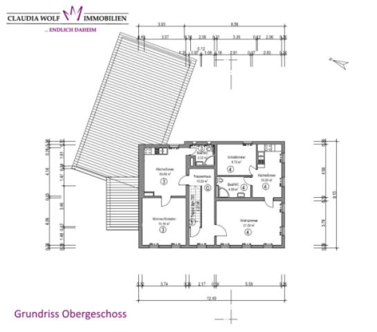 Grundriss Obergeschoss