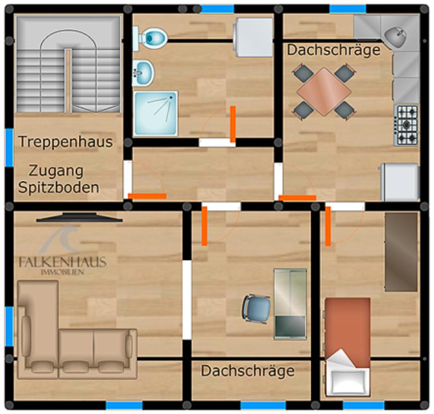 Alternativer Grundriss 2. OG