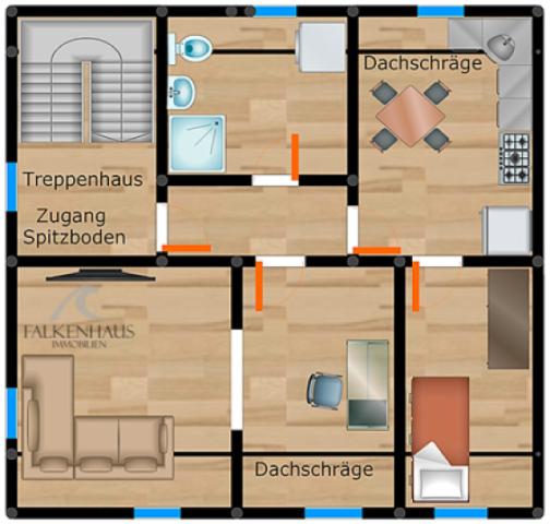 Alternativer Grundriss 2. OG