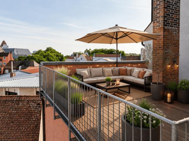 Dachterrasse (KI generiert)