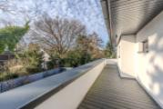 Balkon mit Gartenblick