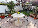 sonniger Sitzplatz