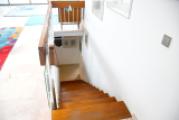 Treppe zum Untergeschoss
