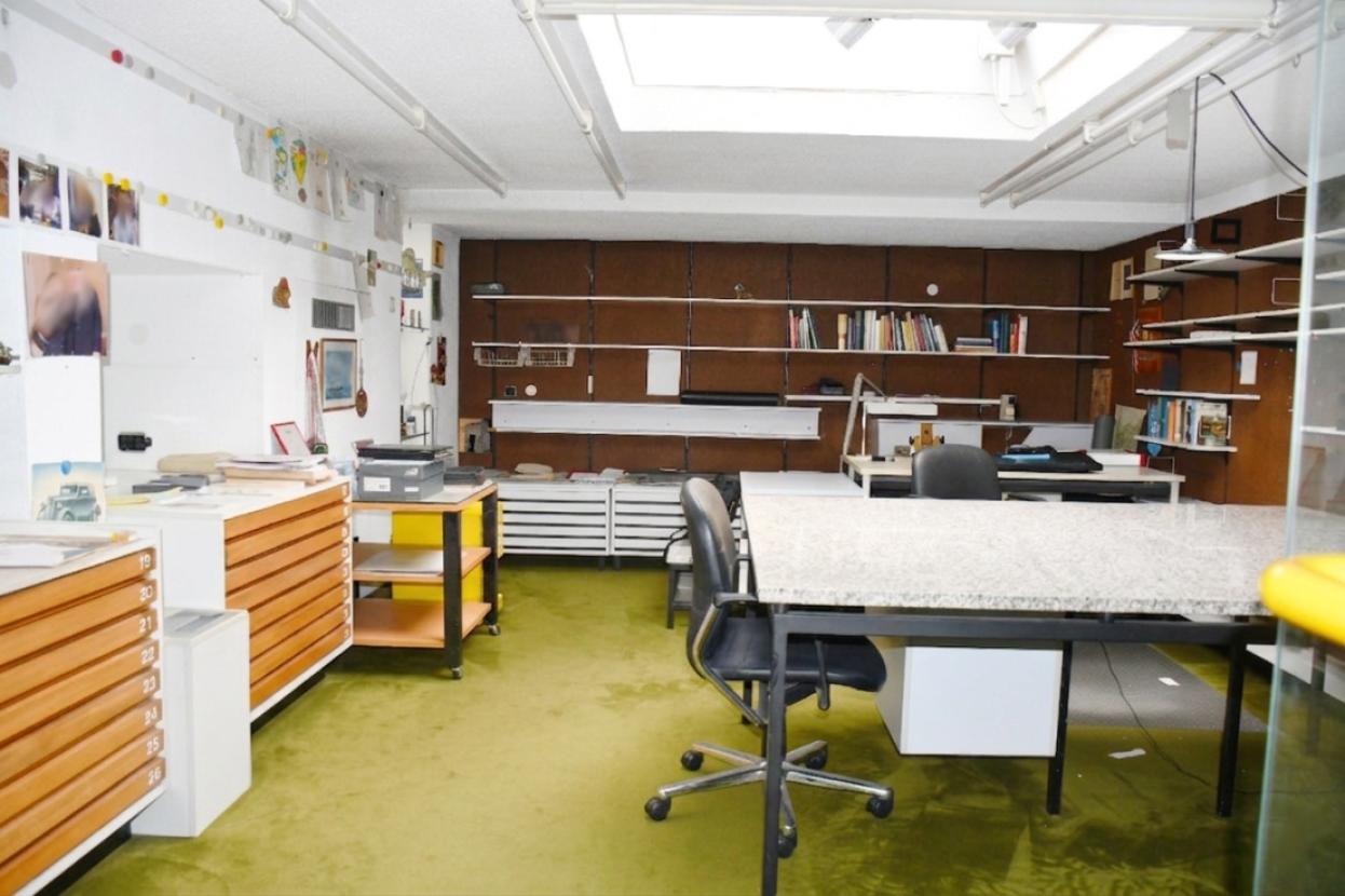 UG Büro mit Glaskuppel
