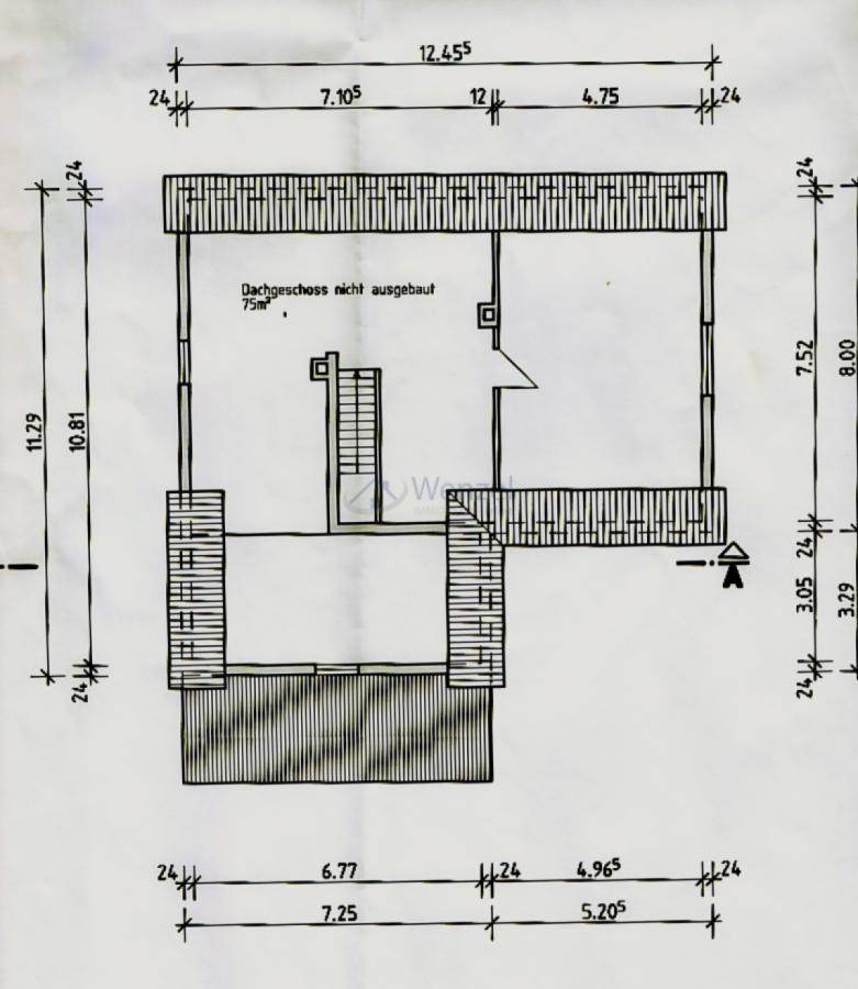 Grundriss Dachgeschoss
