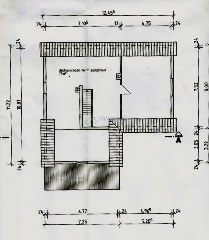 Grundriss Dachgeschoss