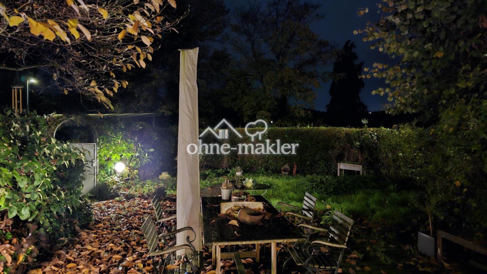 Blick zum Garten