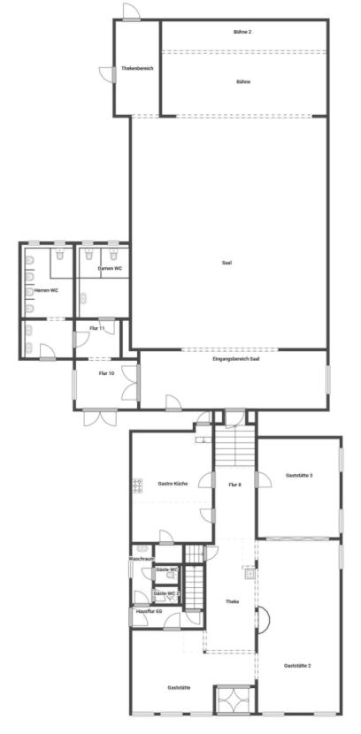 Grundriss Skizze EG