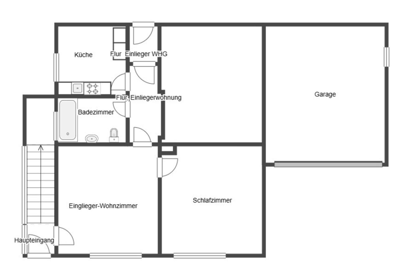 Grundriss Skizze EG