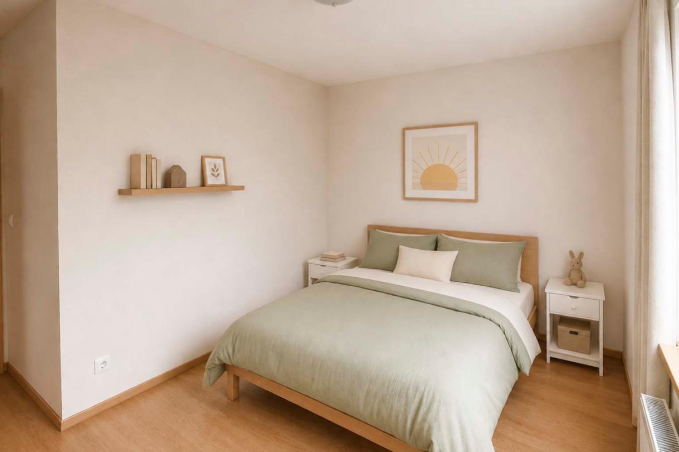 Schlafzimmer in der ELW KI generiert