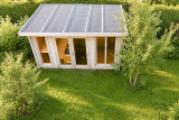 Sauna im Garten