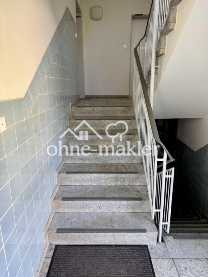 Treppe zur Wohnung
